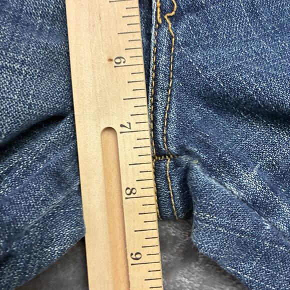 Catch A Fire Bootcut Leg Jeans Women's 26 Blue Low Rise New Forever Rinse Pants - Picture 13 of 15